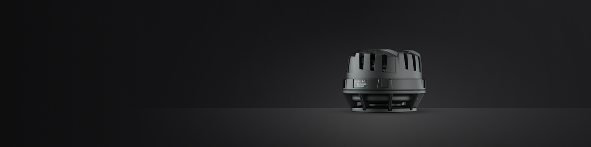 HYDPRO DSV D01 Rugged exhaust valve on a dark studio background